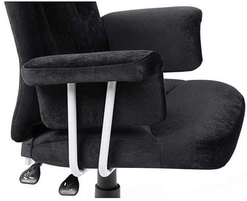 Draaibare Bureaustoel - Verstelbare zithoogte - Zwart