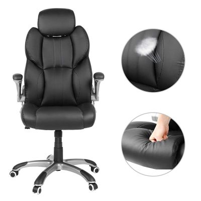 Luxe bureaustoel met verstelbaar hoofdsteun