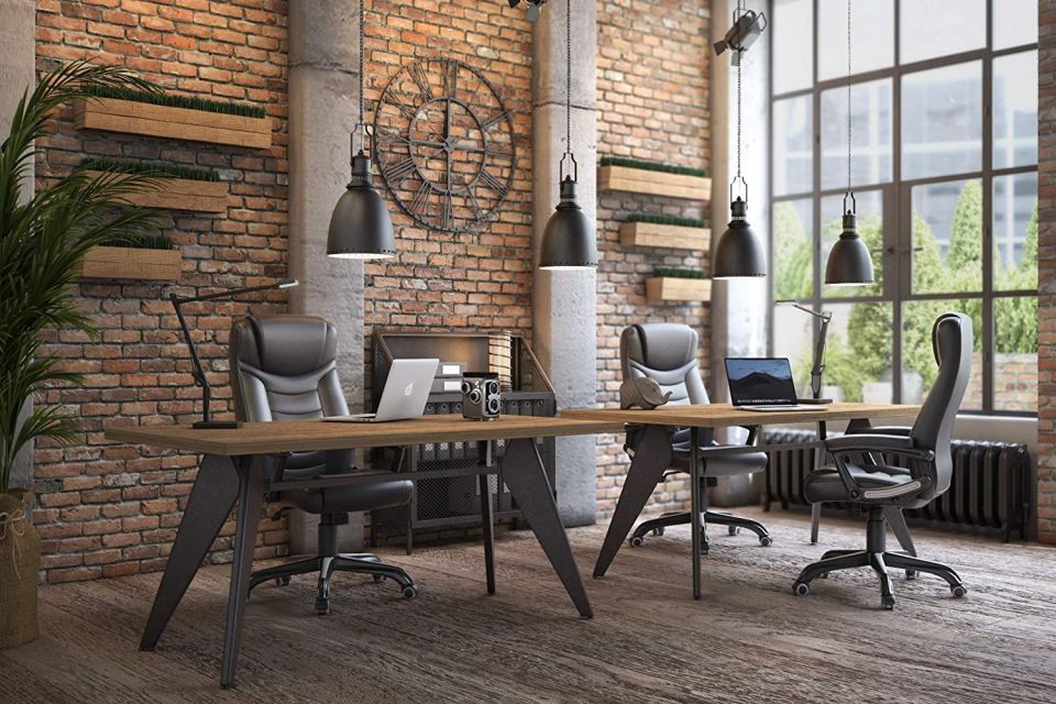 Luxe Design bureaustoel met hoog zitcomfort 