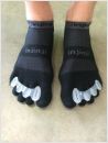 Jubelteen / Jubeltenen spalk kunnen ook over sokken gebruikt worden