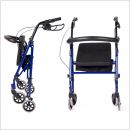 Dunimed rollator lichtgewicht opgevouwen