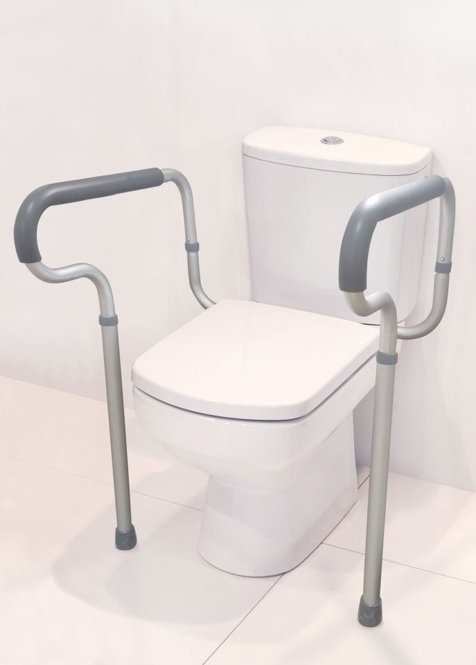 Dunimed verstelbare toiletsteun