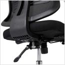 Ergodu ergonomische bureaustoel met opklapbare armleuningen onderstel