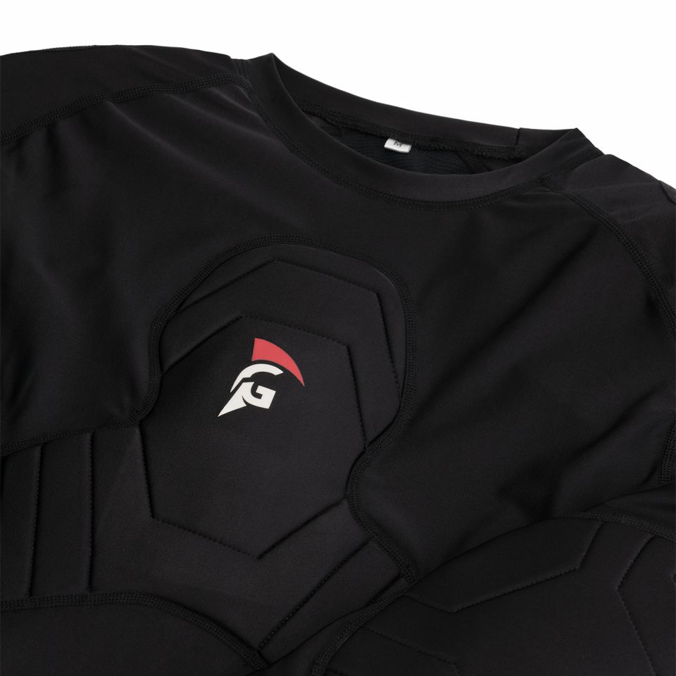 gladiator sports beschermings shirt ondershirt voor keepers detail 1