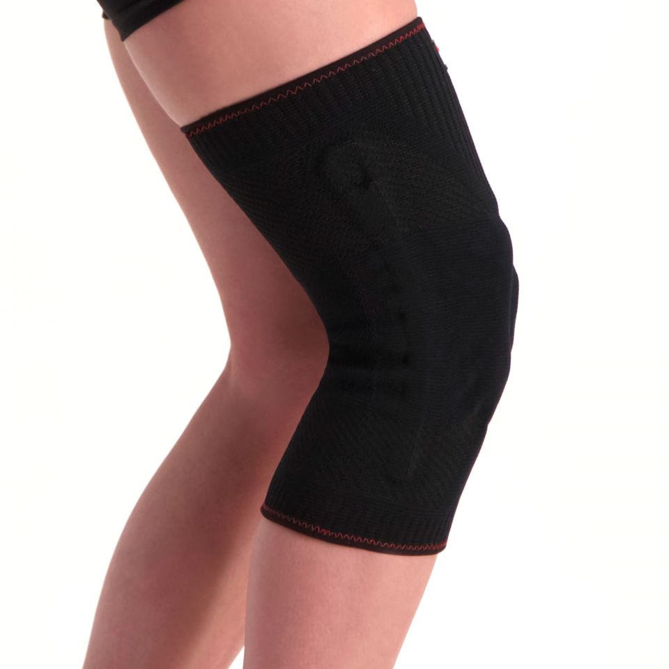 gladiator sports premium kniebrace met baleinen zijkant