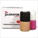 Gladiator sports ondertape bandage 4 rollen