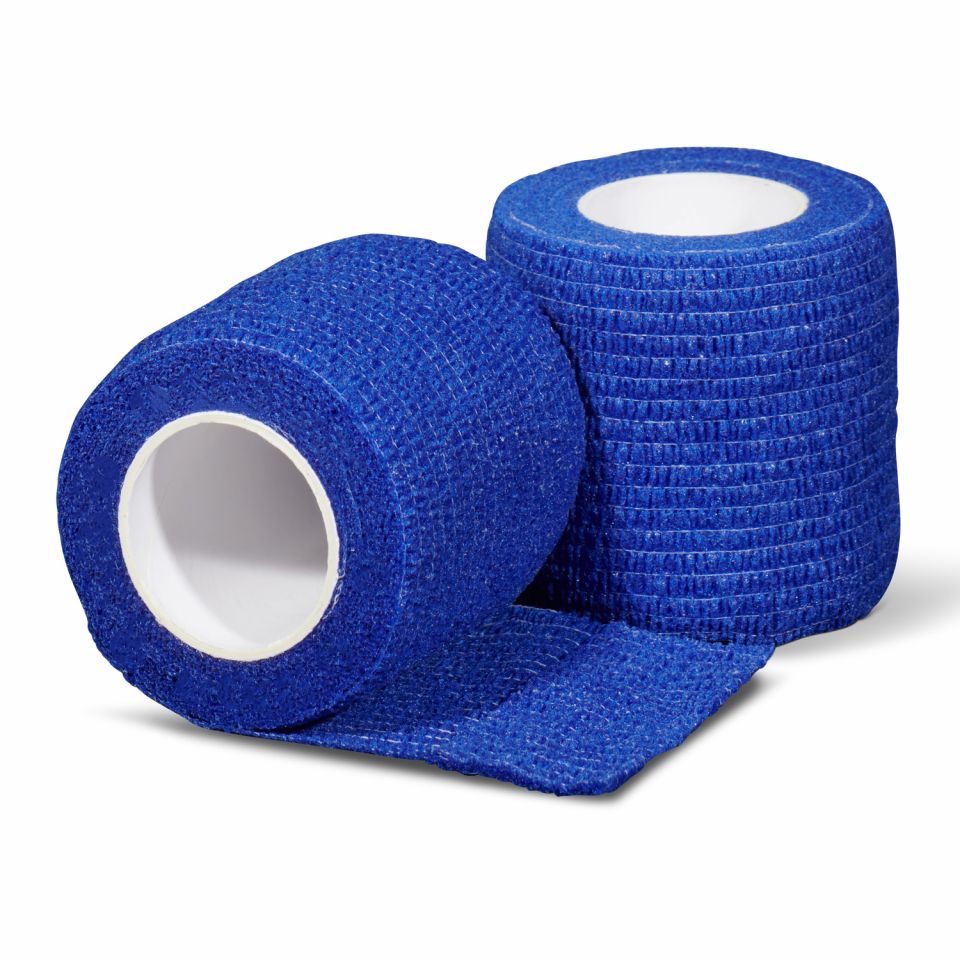 Gladiator sports ondertape bandage 20 rollen blauw