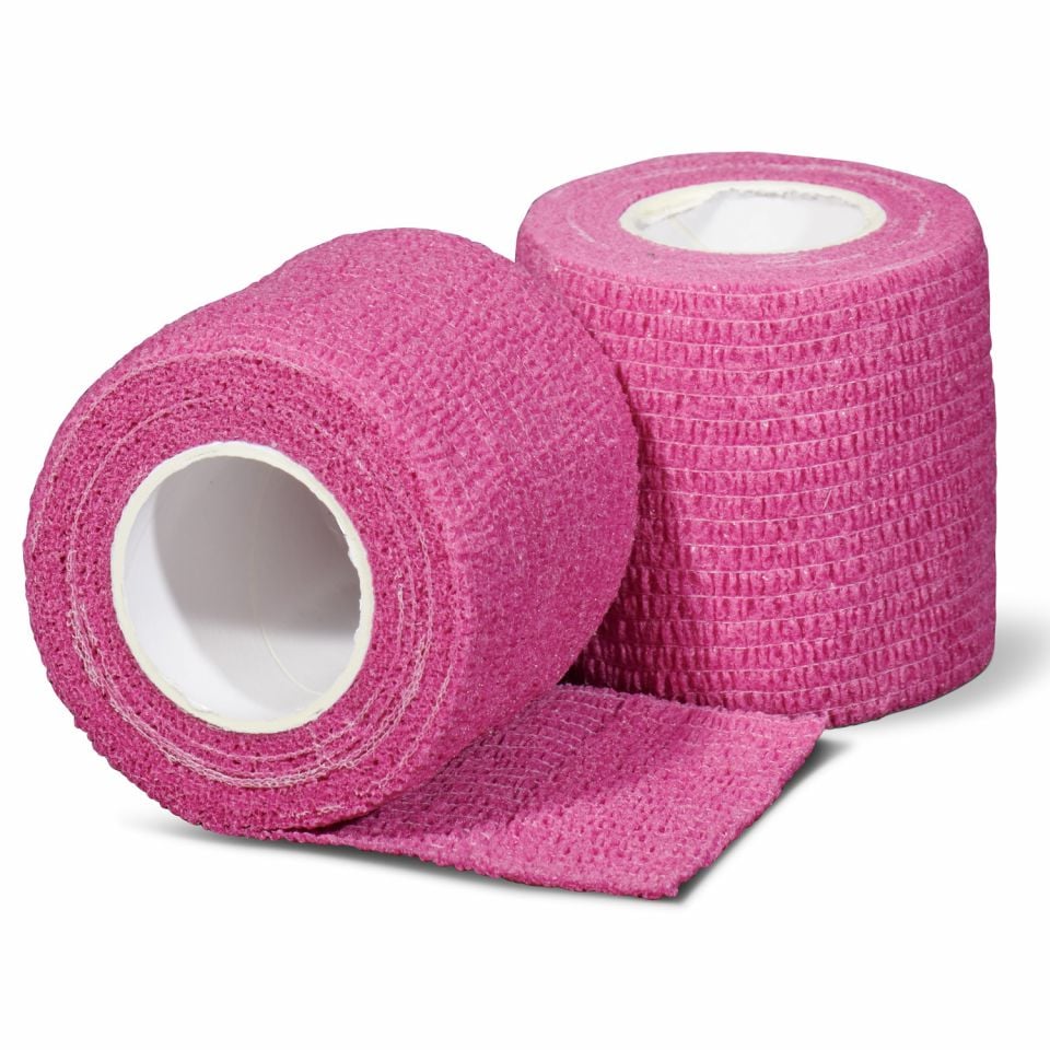 Gladiator sports ondertape bandage 4 rollen roze