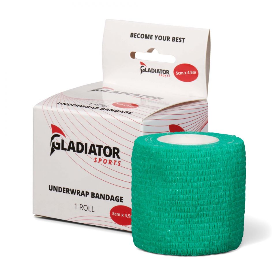 Gladiator sports ondertape bandage per rol turquoise