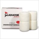 Gladiator sports ondertape bandage 4 rollen wit