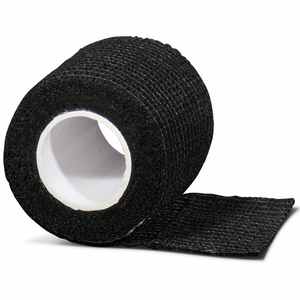 Gladiator sports ondertape bandage per rol zwart