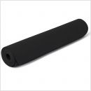 gladiator sports yoga mat zwart opgerold