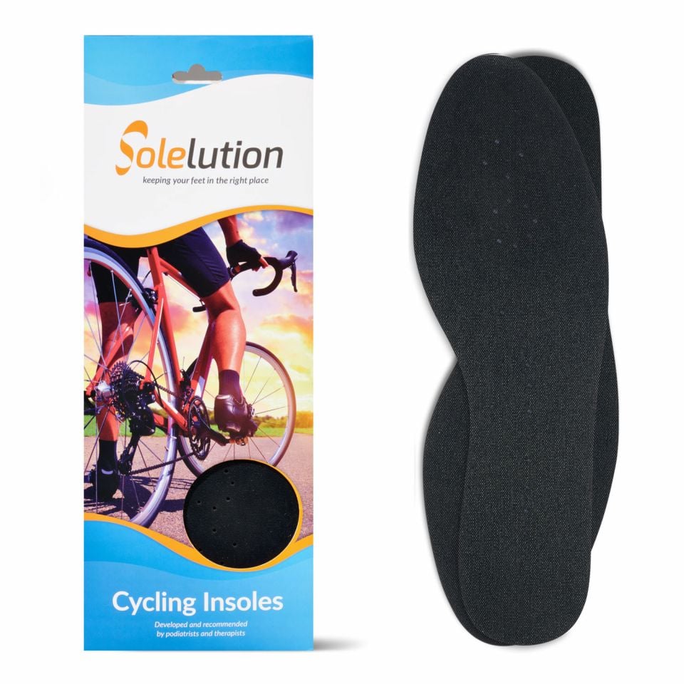 Solelution Cycling - fietszolen - inlegzolen verpakking en zolen