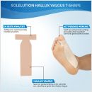 Solelution Hallux Valgus tape T-shape productinformatie
