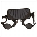 dunimed back-up ergonomische rugsteun gespen en binnenkant van rugsteun