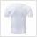 gladiator sports pakket compressiebroek en shirt dames shirt in wit van achteren gefotografeerd