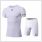 gladiator sports pakket compressiebroek en shirt dames in wit