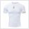 gladiator sports pakket compressiebroek en shirt dames shirt in wit van voren gefotografeerd