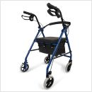 handvaten van de Dunimed rollator lichtgewicht