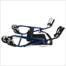 Dunimed lichtgewicht rollator opgevouwen