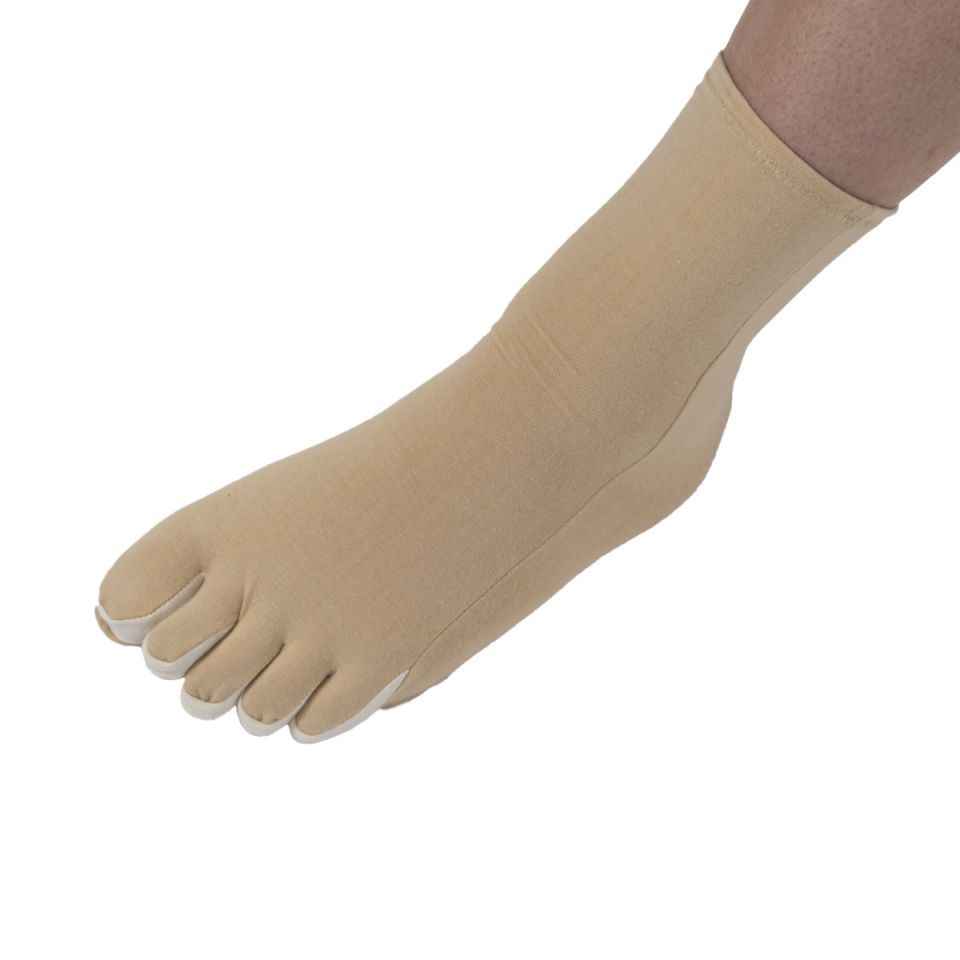 reuma sokken beige